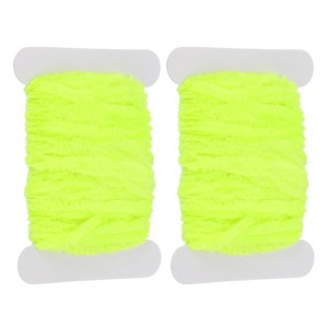 Unique Bargains Rayon Chenille Thick Thread Material Fly Tying 16.4ft 2 Pcs - 1 of 3