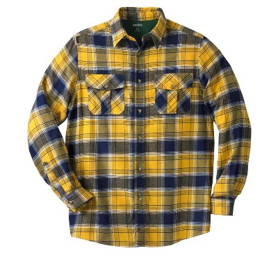 Yellow Plaid Shirt 