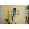 Pacific Accents Equinox Metal Wall Sconce With Wax Flameless Vintage Timer Candle - 2 of 2