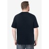 Boulder Creek by KingSize  Heavyweight Jersey Crewneck T-Shirt - 3 of 4