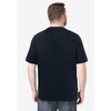 Boulder Creek by KingSize  Heavyweight Jersey Crewneck T-Shirt - image 3 of 4