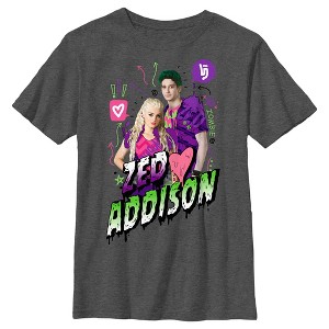 Boy's Z-O-M-B-I-E-S Zed and Addison T-Shirt - 1 of 4