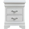 NicBex Classic Nightstand with 2 Drawers End table with Metal Handles Modern Bedside Table for Living Room, Bedroom, Study - 2 of 4