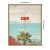 Amanti Art This Motel is for the Birds by Tom Windeknecht Canvas Wall Art Print Framed - 3 of 4