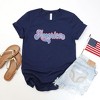 Simply Sage Market Women's Grunge America Cursive Short Sleeve Graphic Tee - 2 of 2