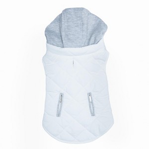 Doggie Design Weekender Dog Sweatshirt Hoodie - White - 1 of 3
