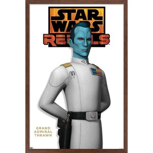 Trends International Star Wars: Rebels - Grand Admiral Thrawn Feature Series Framed Wall Poster Prints - 1 of 4