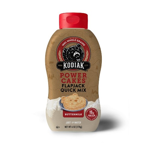 Kodiak Cakes Power Cakes: protein packed Flapjack and Waffle Mix Whole  Grain Buttermilk, 24 Ounce is not halal