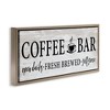 Stupell Industries Coffee Bar Cafe Rustic Sign, 25" x 11" - 3 of 4