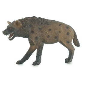 Hyena, Spotted, Hyaena, Museum Quality, Rubber Animal, Hand Painted, Realistic Toy Figure, Model, Kids, Gift,  3 1/2 Inches. CH1037 BB221 - 1 of 4