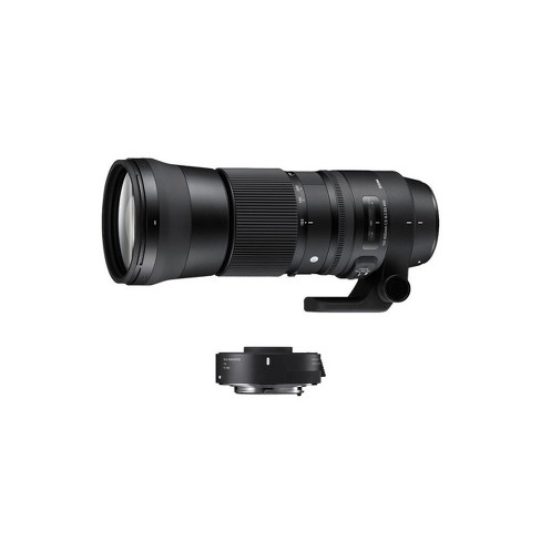 Sigma 150 600mm F5 6 3 Dg Os Hsm Contemporary Lens With 1 4x Tele Converter Kit For Canon Target