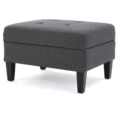 Target grey online ottoman