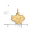 Black Bow Jewelry 14k Yellow Gold Wisconsin Badgers NCAA Extra Small Pendant - 2 of 3