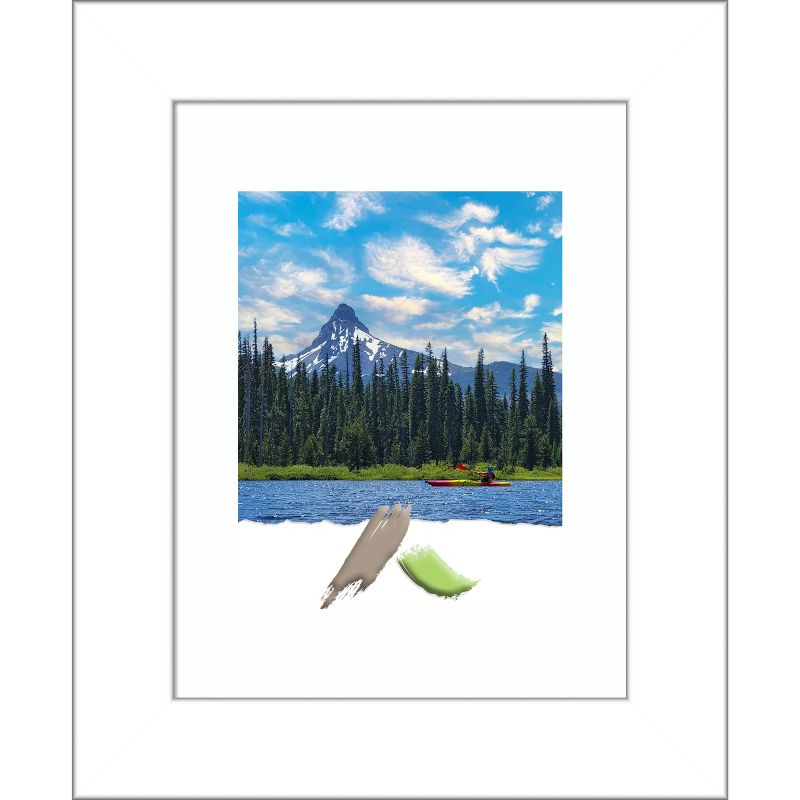 Amanti Art Wedge White Picture Frame, 1 of 6