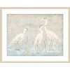 Amanti Art Driftwood Waterbirds II by June Erica Vess Wood Framed Wall Art Print - 4 of 4