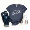 Simply Sage Market Women's My Plants Know All My Secrets Short Sleeve Graphic Tee - 3 of 4