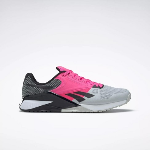 Reebok Nano 6000 Training Shoes Mens Performance Sneakers 10.5 Pure Grey 2  / Atomic Pink / Core Black : Target