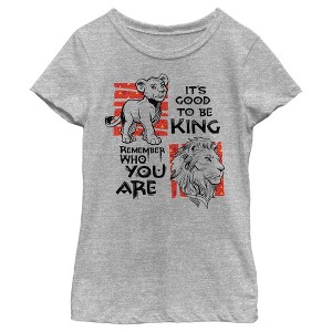 Girl's Lion King Good to Be King T-Shirt - 1 of 4