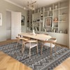 Living Room Rugs Soft Boho Geometric Area Rugs Non-Slip Washable Area Rug for Bedroom Home Office Dining Room - 2 of 4