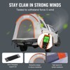 Cesicia Truck Bed Tent, 6.4'-6.7' Pickup Truck Tent with Rain Layer and Carry Bag, Accommodate 2-3 Person, for Camping Traveling - 4 of 4