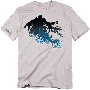 Harry Potter Dementor With Stag Silhouette Adult T-Shirt - 1 of 4