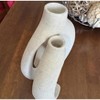 Set of 2 Nordic Boho Ins Style Hollow Snuggle Vases Table Vase for Dried Flowers - 4 of 4