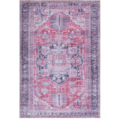 Serapi SEP389 Power Loomed Indoor Machine Washable Skid-Resistant Rugs - Safavieh