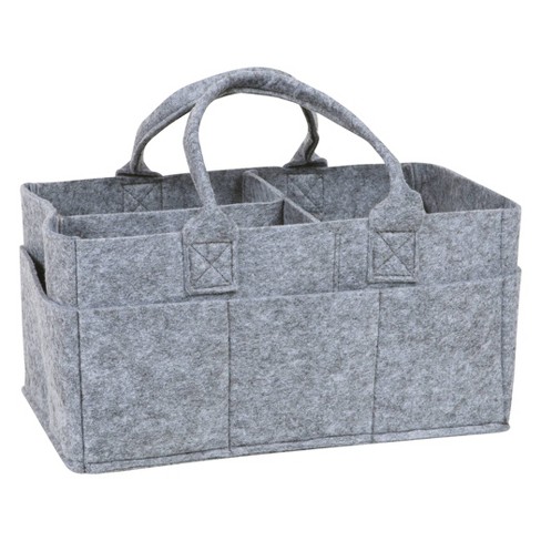 Small Soft-grip Tote Caddy Frost/gray – Madesmart : Target