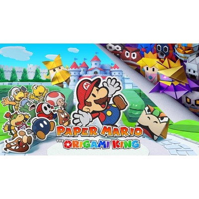 origami paper mario