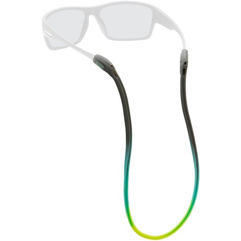 Chums Switchback Silicone Sunglasses Eyewear Retainer - Gray/aqua/yellow :  Target