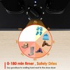 Costway 2-Shoe Electric Shoe Dryer Warmer Portable Adjustable Boots Socks Gloves W/Timer - 4 of 4