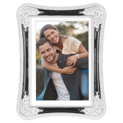 REGALWOVEN Shiny Craft Clear Glass Surface Photo Frame