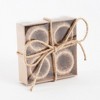 Saro Lifestyle Jute Napkin Ring (set of 4) - 3 of 4