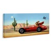 Stupell Industries Race Car Bunny Driving Desert Canyon, 48" x 20" - 3 of 4