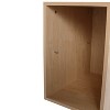 SEVOBAL Bathroom Storage Cabinets Small Wall Mounted Shelves Space Saving Storage for Compact Bathrooms, Beige, 12"*18.2"*17.9" - 3 of 4