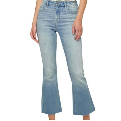 Women's Happi High-Rise Basic Cropped Flare Jeans - HIDDEN