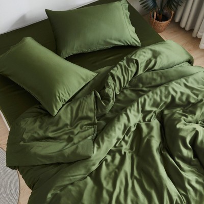 DOZ Bamboo Viscose Sheet Set, Organically Grown Bamboo, Buttery Soft, Cooling, High GSM, Deep Pockets