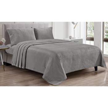 Ultimate Luxurious 4pc Extra Soft Velvet Touch Microplush Sheet Set