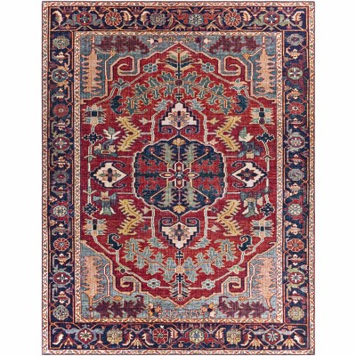 Hauteloom Dorcas Red Performance Rug