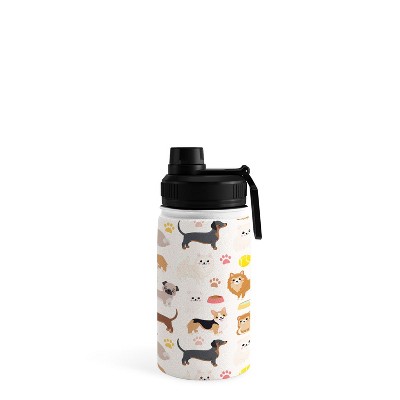 Water bottle 2025 with dog design