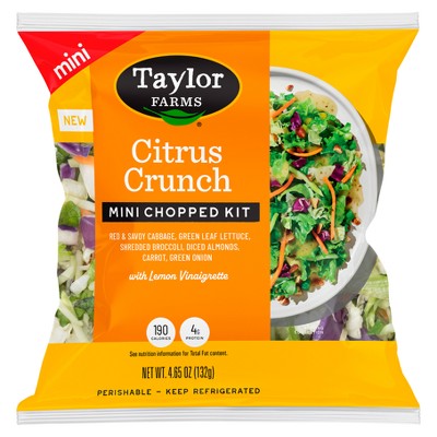 Taylor Farms Citrus Crunch Mini Chopped Salad Kit - 4.65oz