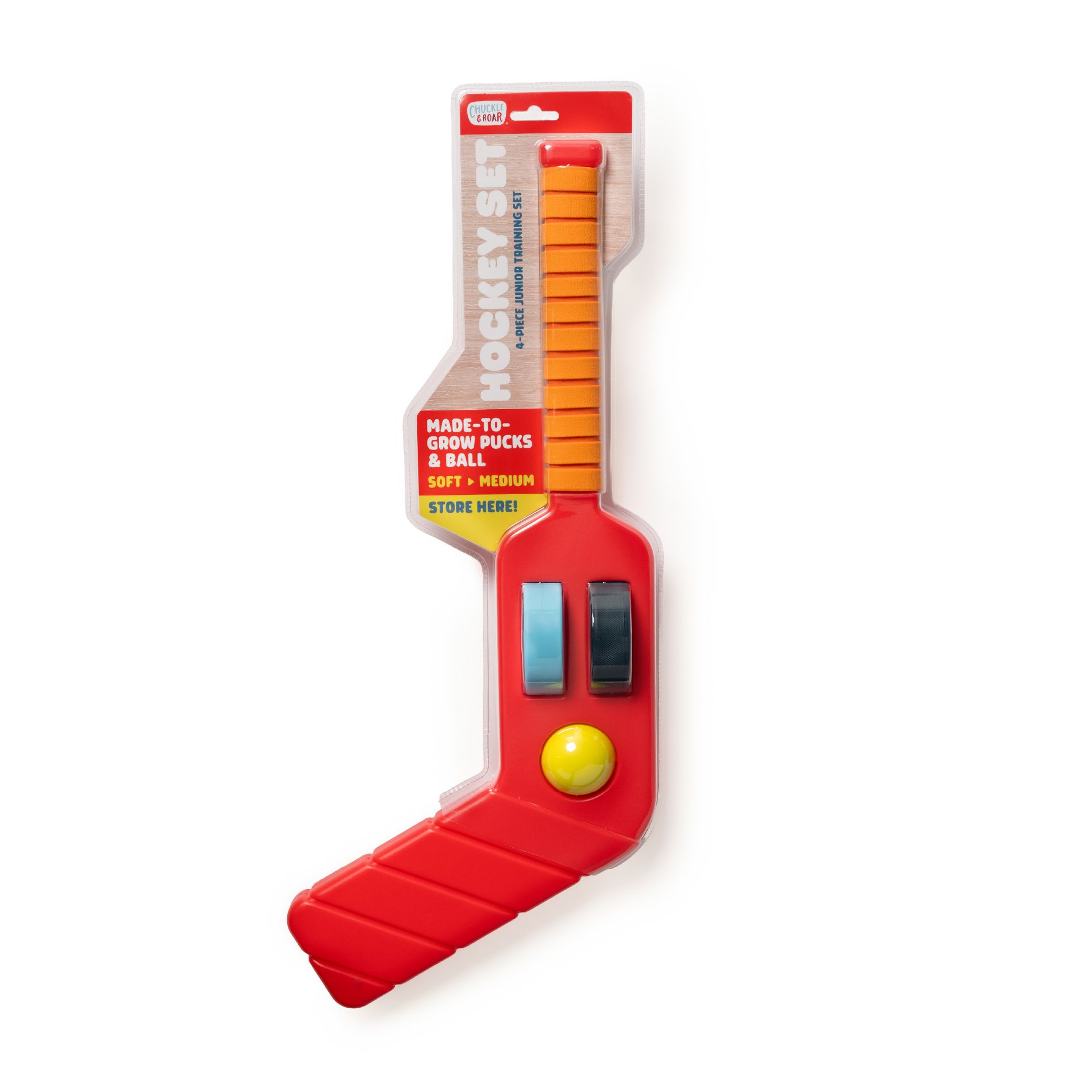 Chuckle & Roar Toy Hockey Sets - 4pc