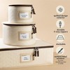 Hold N' Storage - Hard Shell China Storage 5 Piece Set - 3 of 4