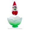 Elf on the Shelf Frost Pips Baby Elf Boy with Blue Eyes Flower Cradle and Swaddle Blanket - 2 of 4