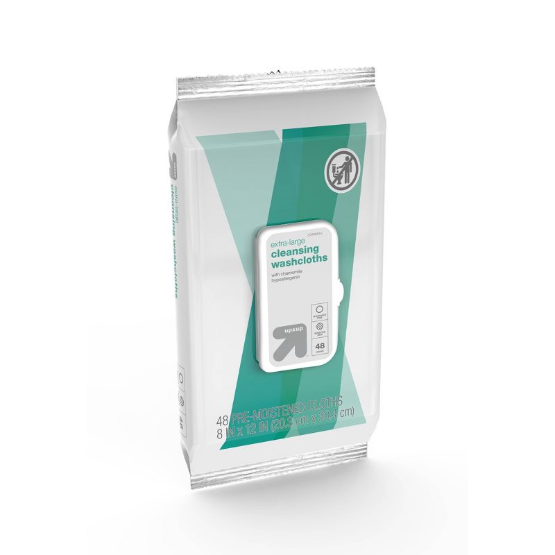 Extra Large Cleansing Cloths - 48ct - up &#38; up&#8482;, 5 of 8