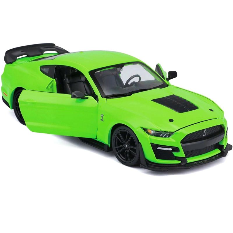 2020 Ford Mustang Shelby GT500 Bright Green 1/24 Diecast Model Car by Maisto, 2 of 4