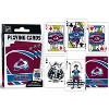 MasterPieces Officially Licensed NHL Colorado Avalanche Playing Cards - 54 Card Deck for Adults. - 4 of 4