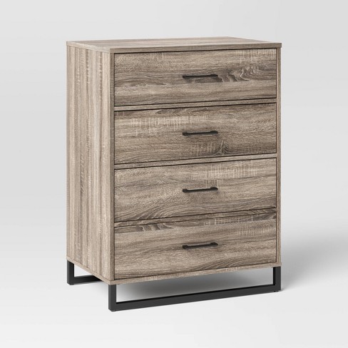 Mixed Material 4 Drawer Dresser Room Essentials Target