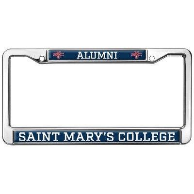 Saint Mary's College of California Alumni Full Size Standard License Plate Metal Frame