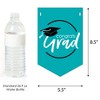 Big Dot of Happiness Teal Graduation Bunting Banner - Party Decorations - Congrats Grad 2026 - 2 of 4